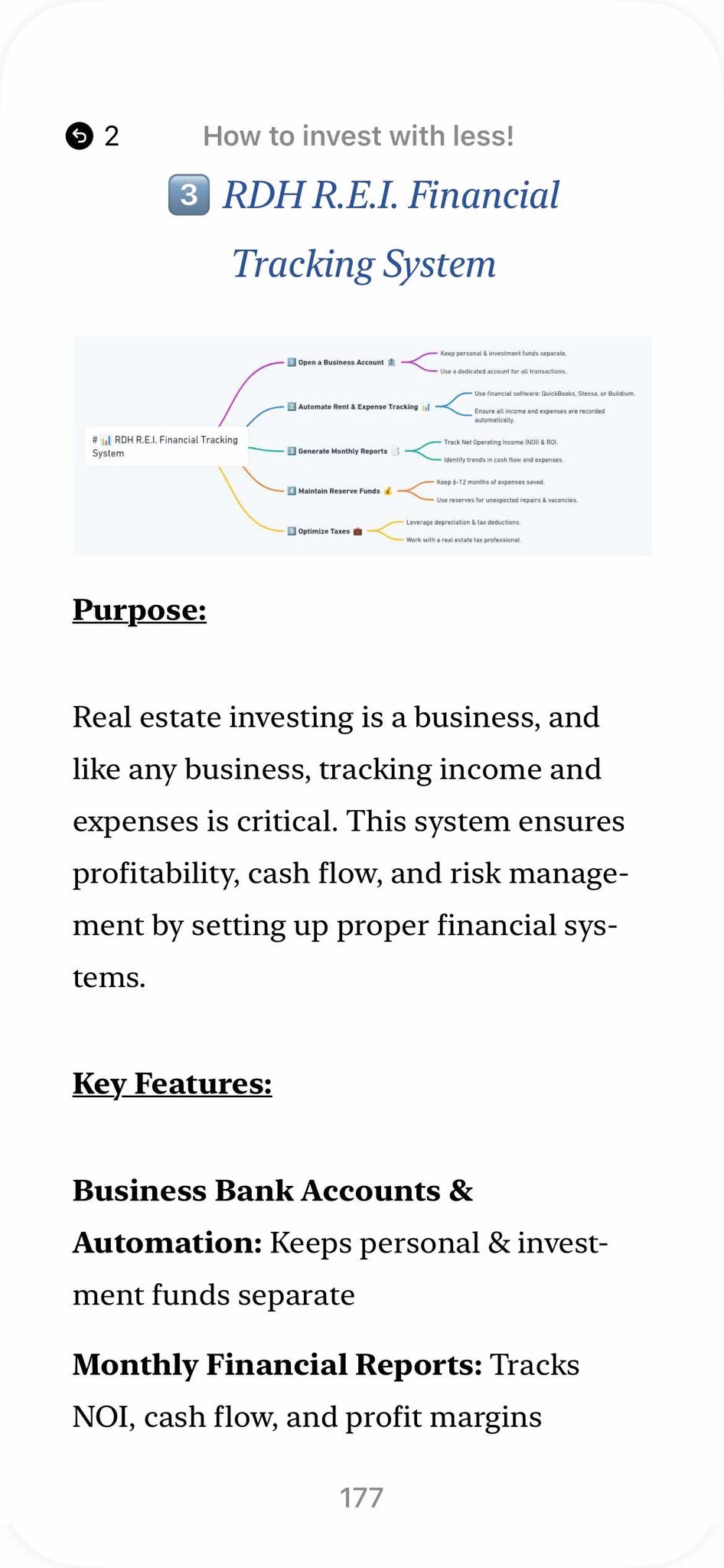 How to Invest with Less! The R.D.H. Guide to R.E.I. Success